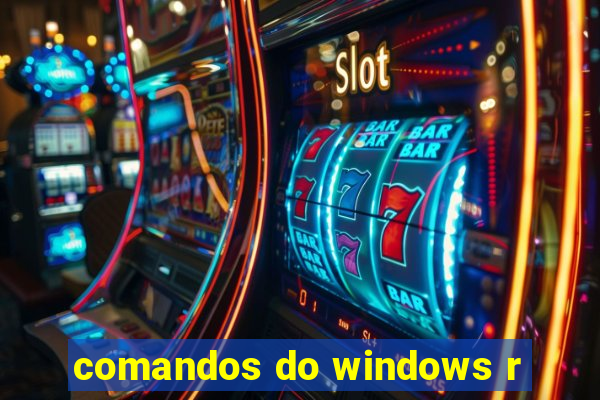 comandos do windows r